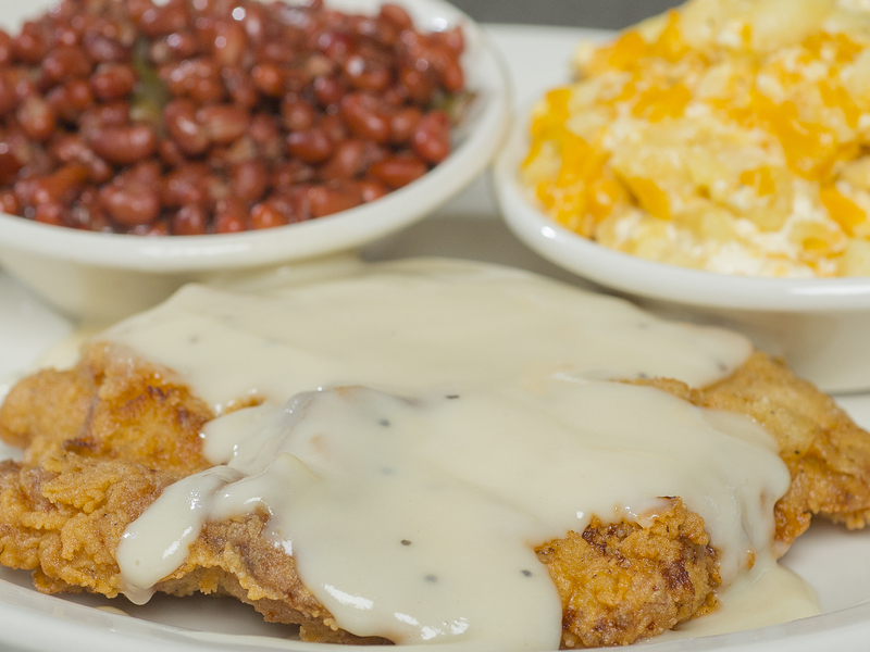Fried Pork Loin w/ Skillet Gravy